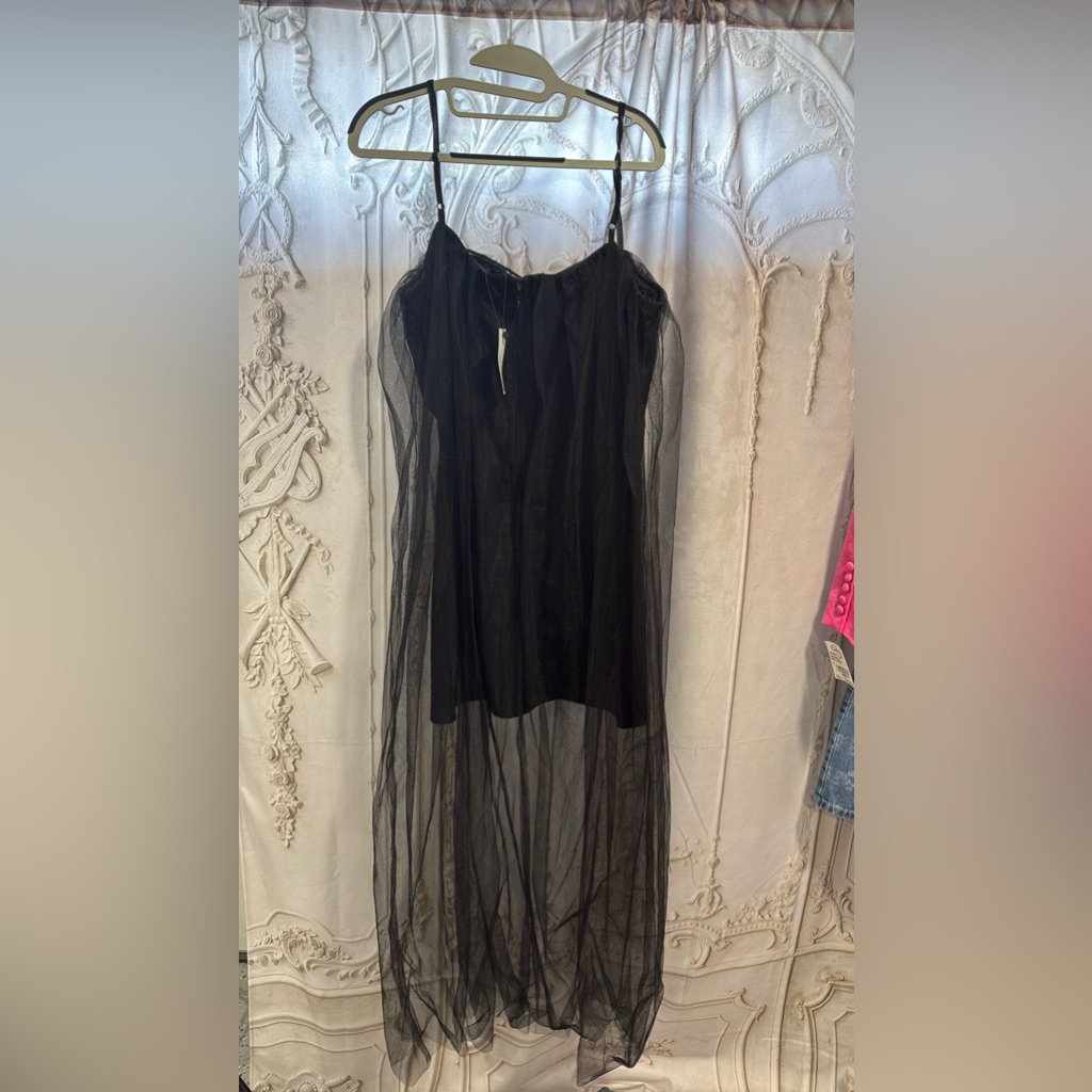 Mast Gal Mini Dress With Rule Over Lay Size 12